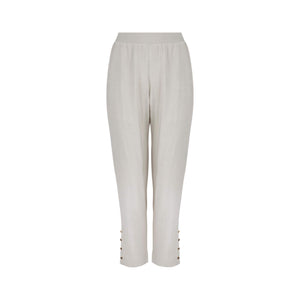 Button Trousers Ivory