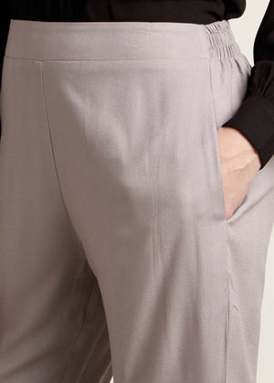 Cuffed Trousers Grey