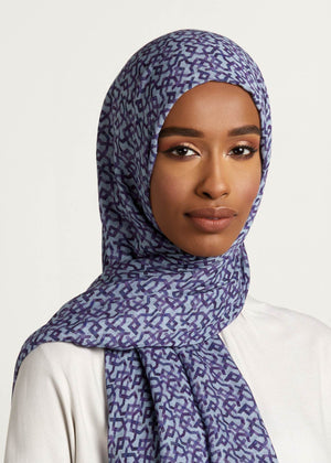 Hera Blue Hijab