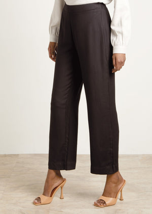 Relaxed Fit Trousers Black